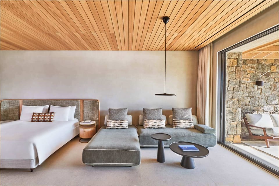 Terrace Bungalow, Sea View | Living area