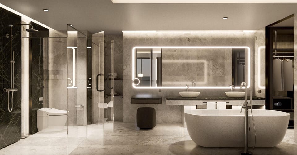 Bathroom shower