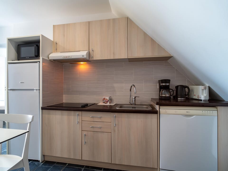 Apartment | Private kitchen | Cleaning supplies