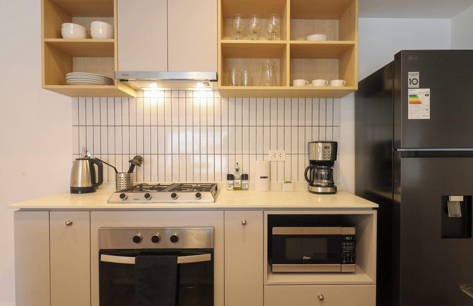 Modern kitchen with storage design