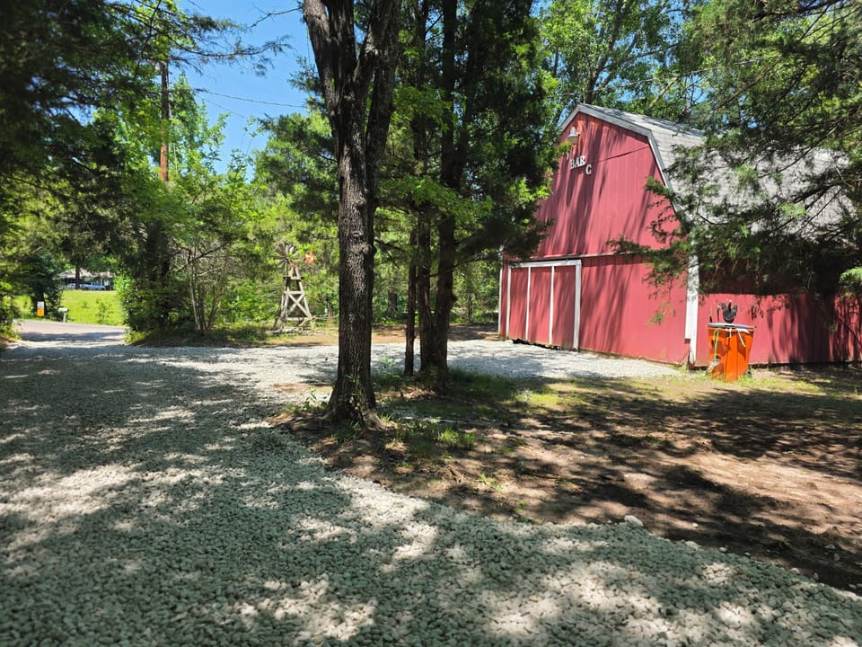 Extra parking for boats, ATVs, side by sides, etc..