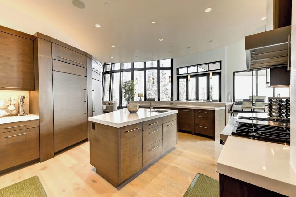 Fully equipped second kitchen ideal for entertaining or multi-family stays.