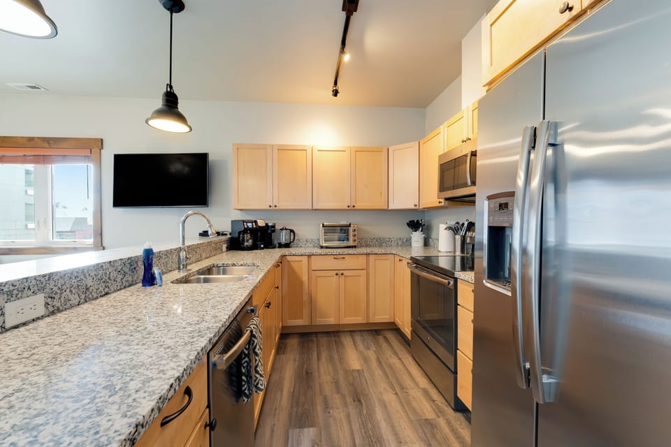 A fully equipped kitchen area | Interior
