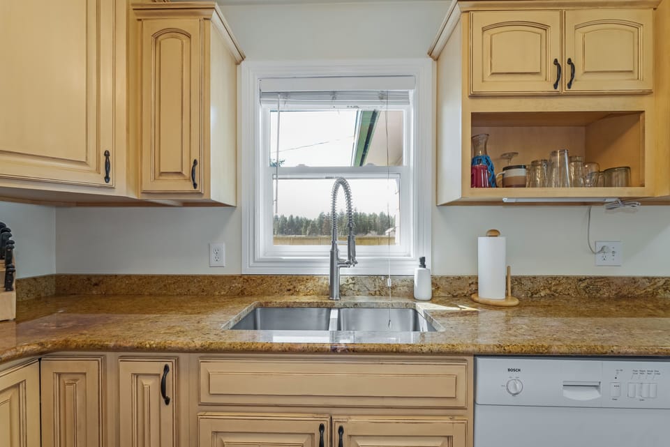 Kitchen sink. | Main Level