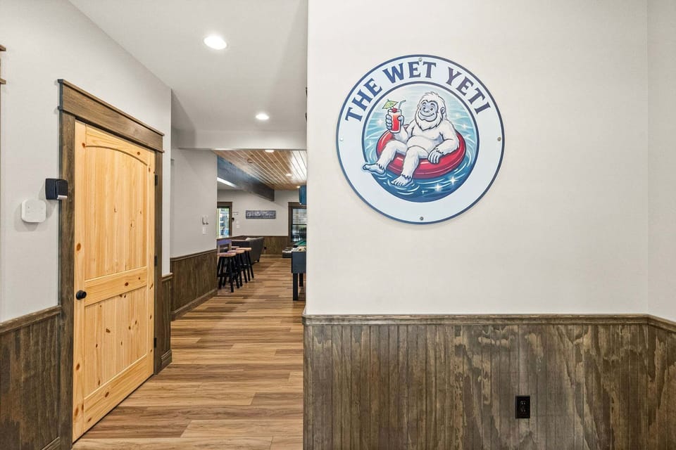 Entrance to 1st Floor Game Room.