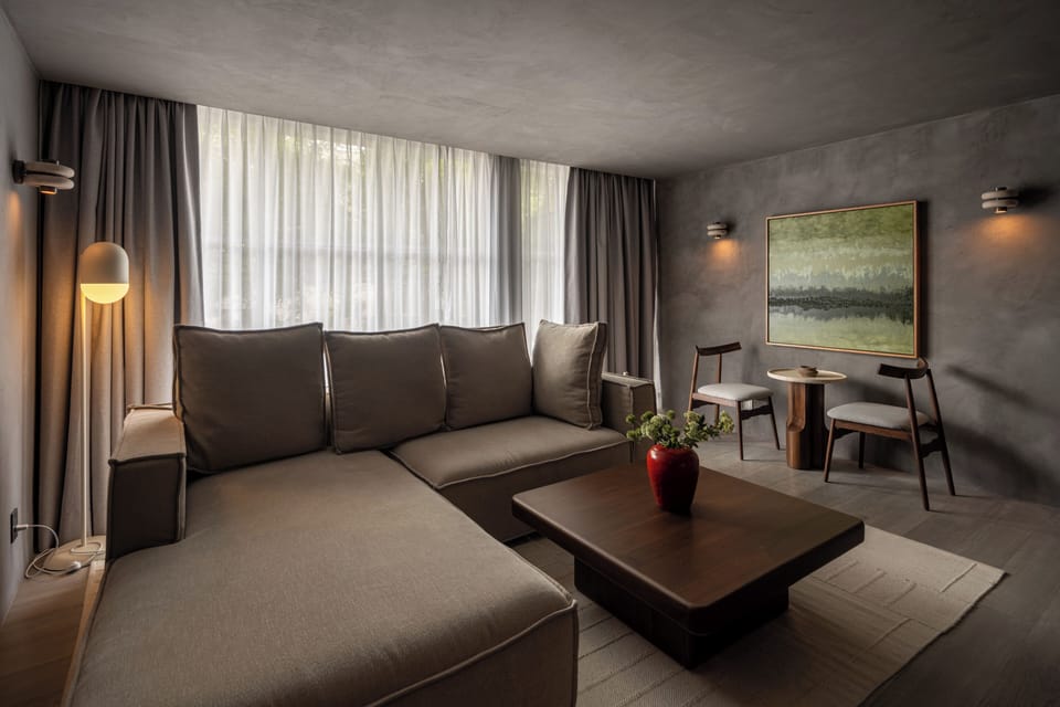 Premier Suite | Living area | 50-inch Smart TV with digital channels