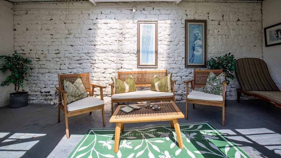 A summer house is a lovely spot to read a book