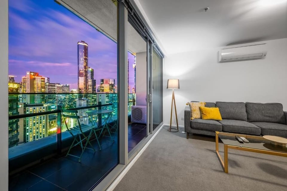 Classic Apartment, Balcony | Living area | Smart TV