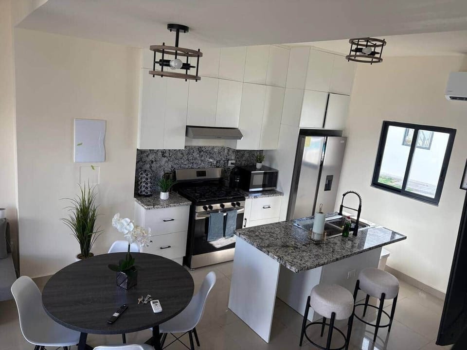 Cana Life Luxury | Tropical Haven Villa Dinning and Kitchen 