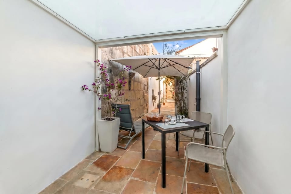 Family Apartment, 1 Bedroom, Microwave (Martano Jacuzzi Suite w/ Terrace &) | Outdoor dining