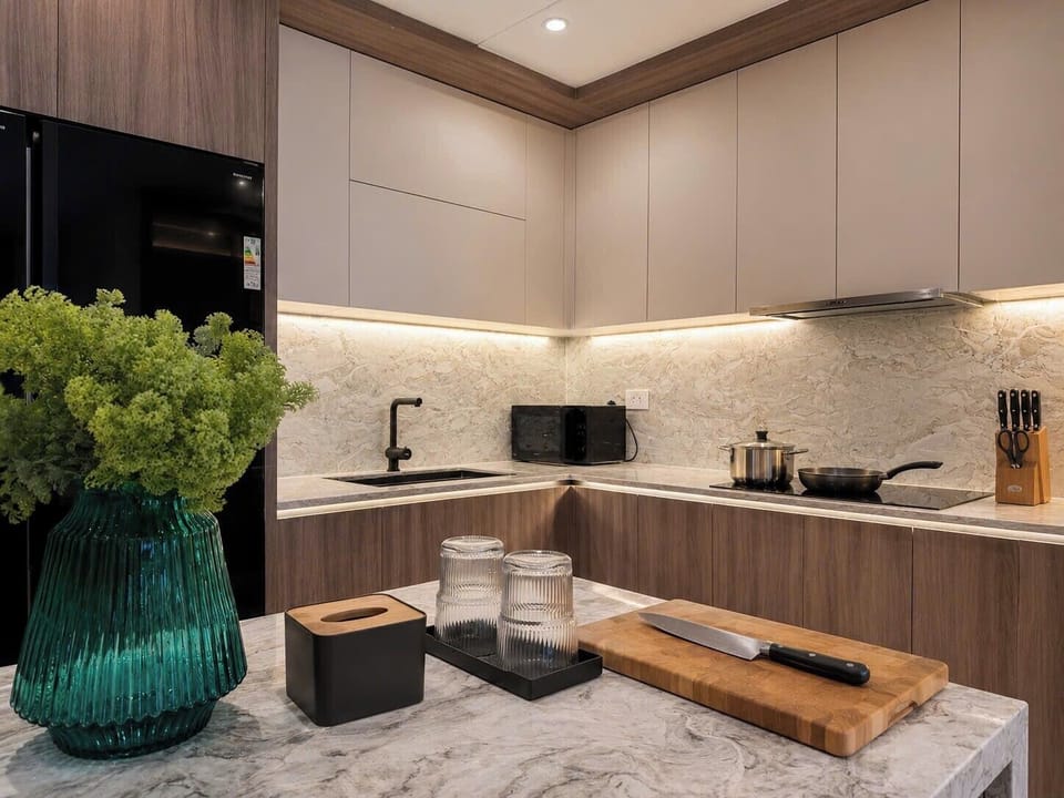 Apartment, Air conditioning, City View | Private kitchen