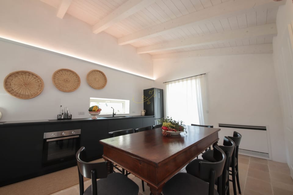 Villa (3 Bedrooms) | Private kitchen | Oven, espresso maker, highchair