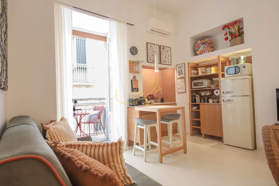 Apartment (1 Bedroom) | Living area