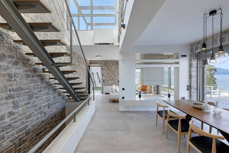 Villa, 3 Bedrooms, Balcony, Sea View | Dining