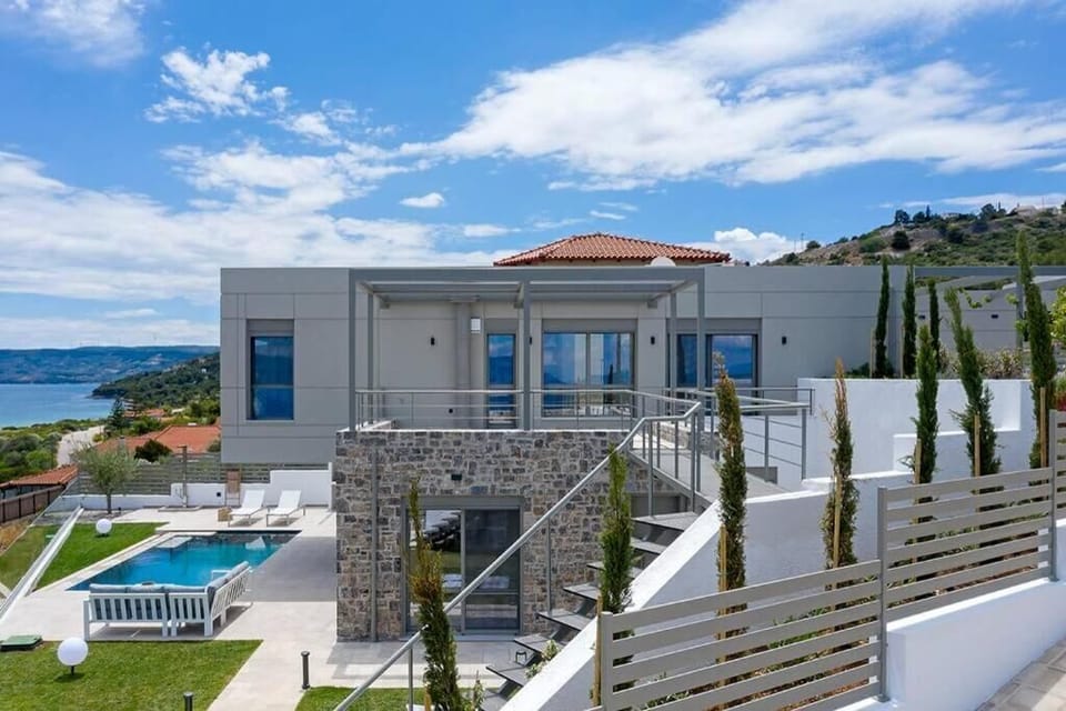 Villa, 3 Bedrooms, Balcony, Sea View | Pool | Outdoor pool