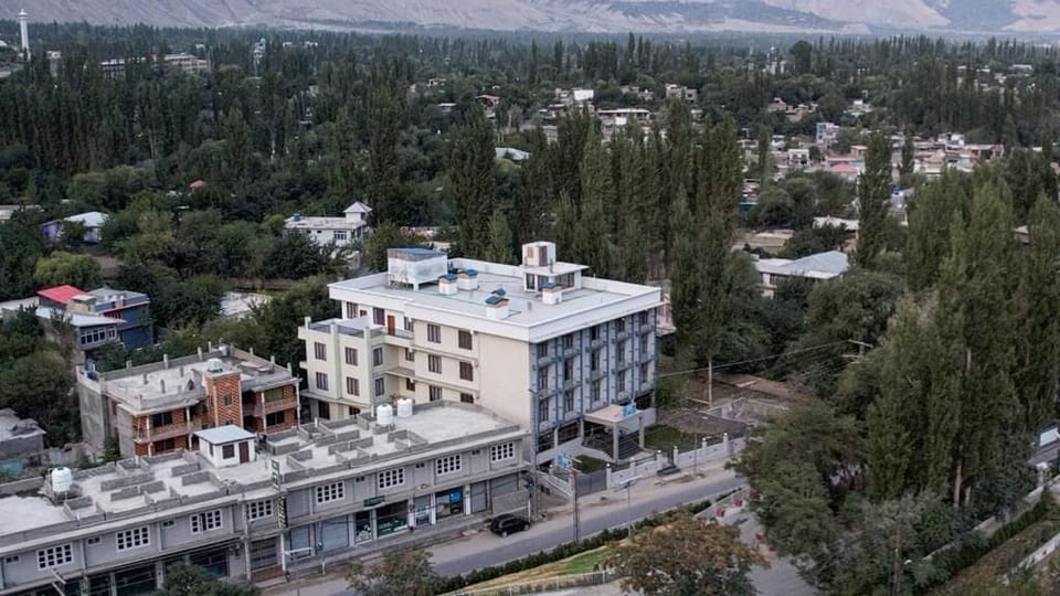 Family Quadruple Room, City View | Aerial view