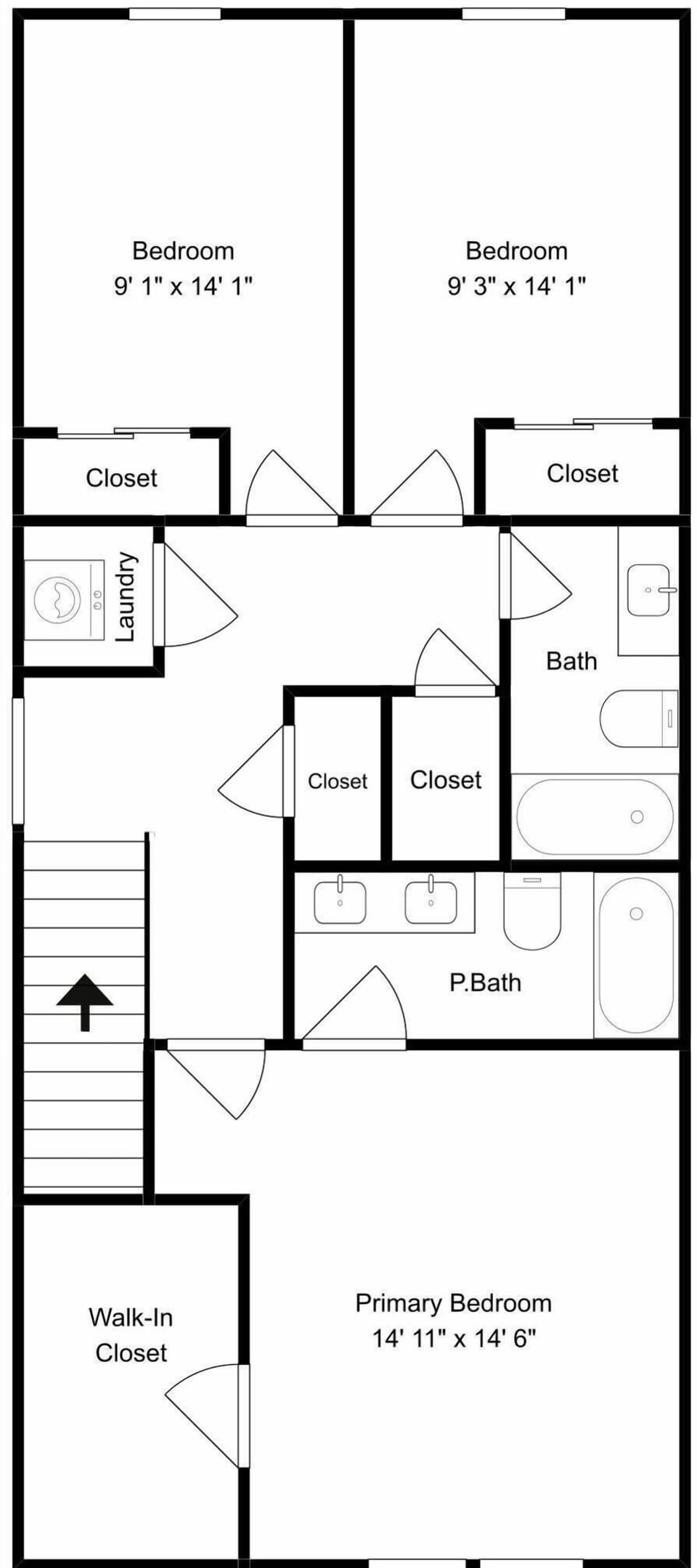 Wave of Serenity - Floor Plan - Second Floor