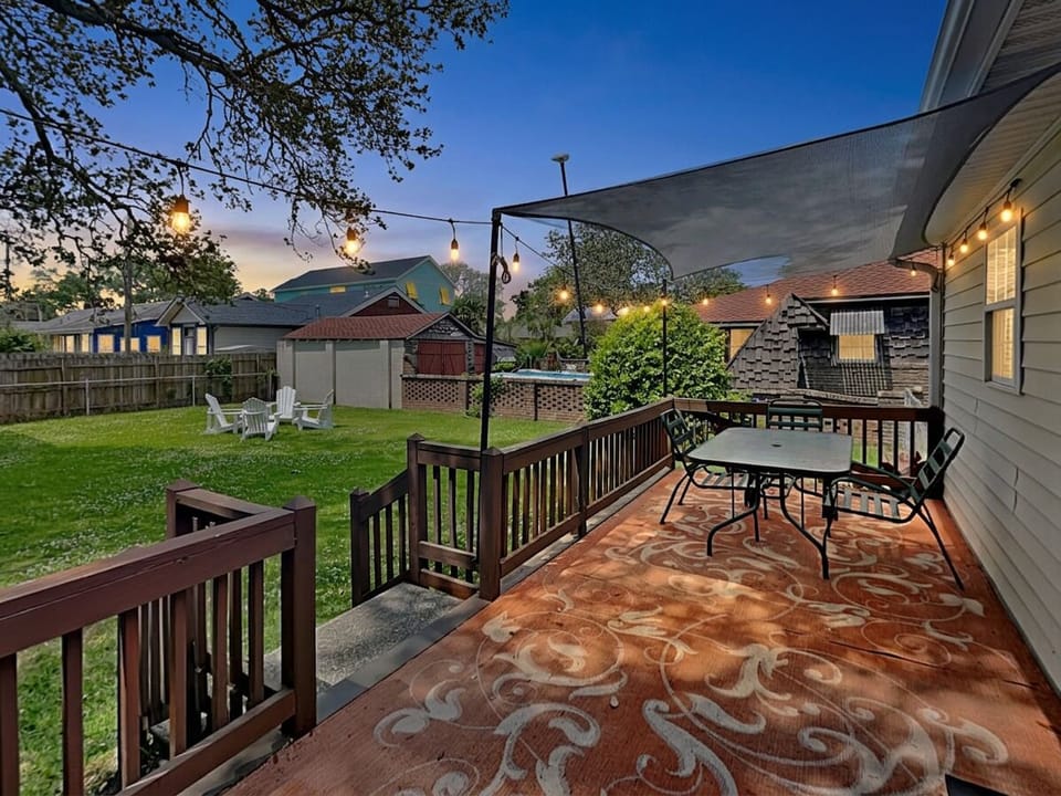 Relax on the Deck with Peaceful Backyard Views