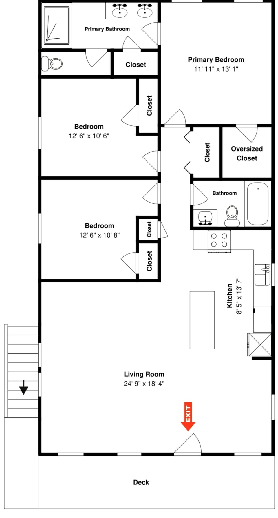 Floor Plan - Main Level