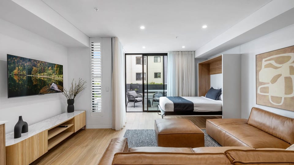 Loungeroom with Murphy bed