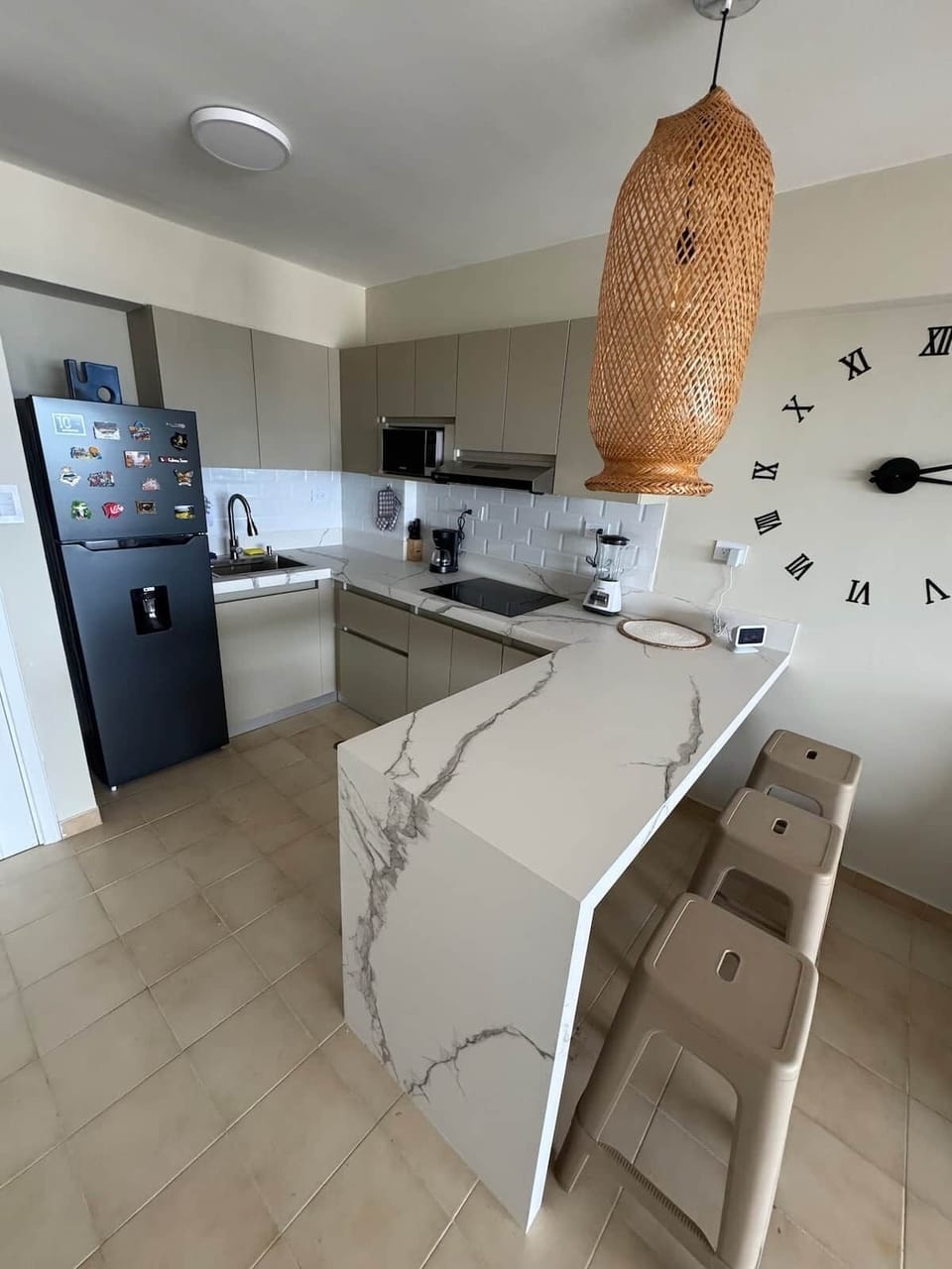 Fully equipped kitchen