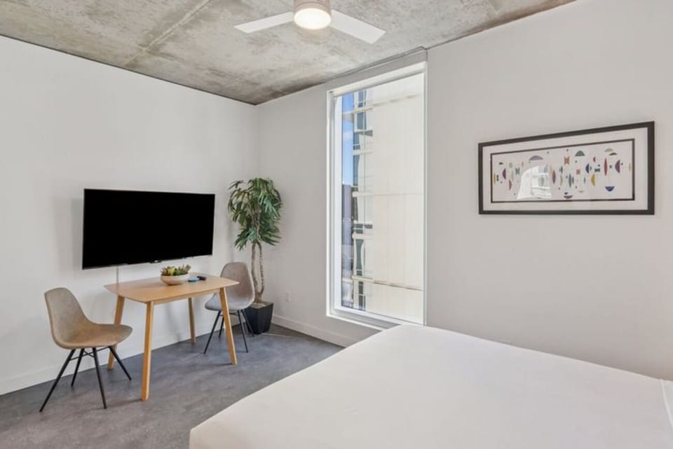 Bedroom. Interior and views may vary based on location and availability