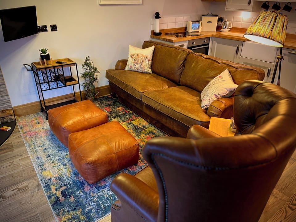 Sofa makes into a comfortable double bed