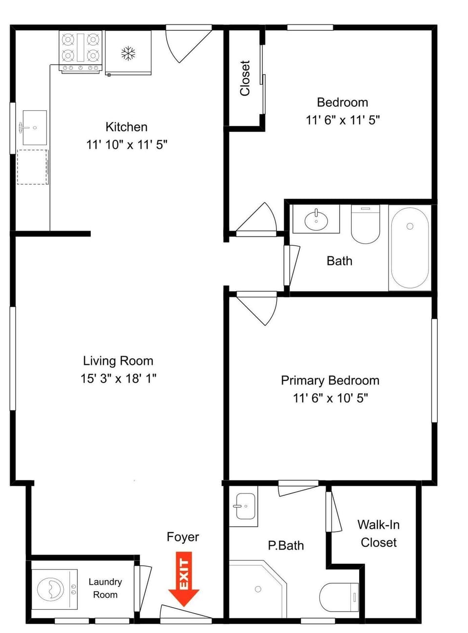 Studio (2 Bedrooms) | Property amenity