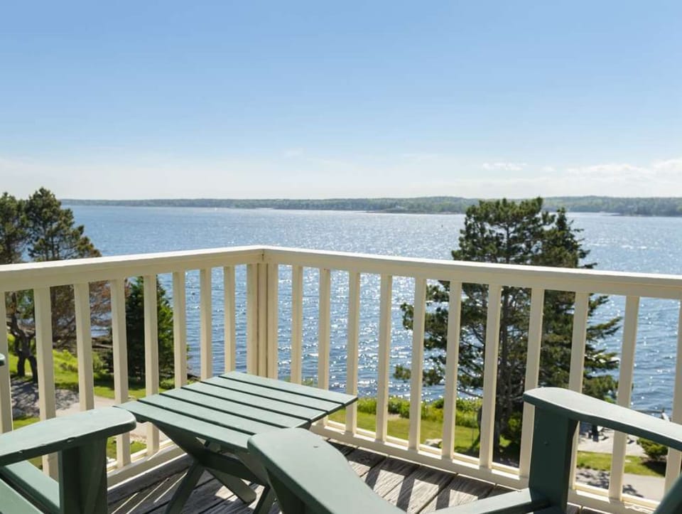 Take in uninterrupted harbor views from this peaceful perch—perfect for soaking up the sun and sea air in quiet comfort.