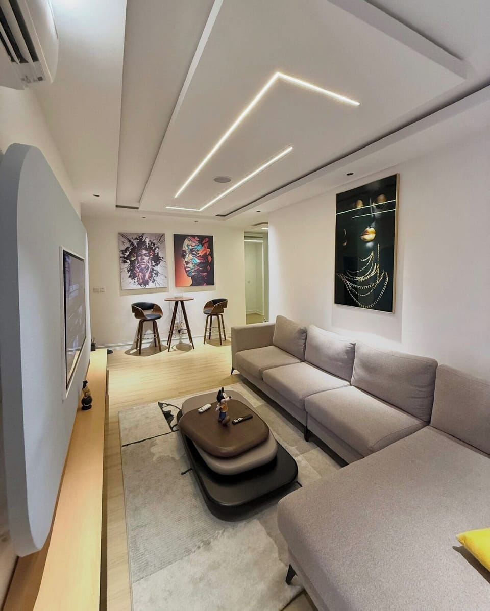 Economy Apartment, Balcony, City View | Living area
