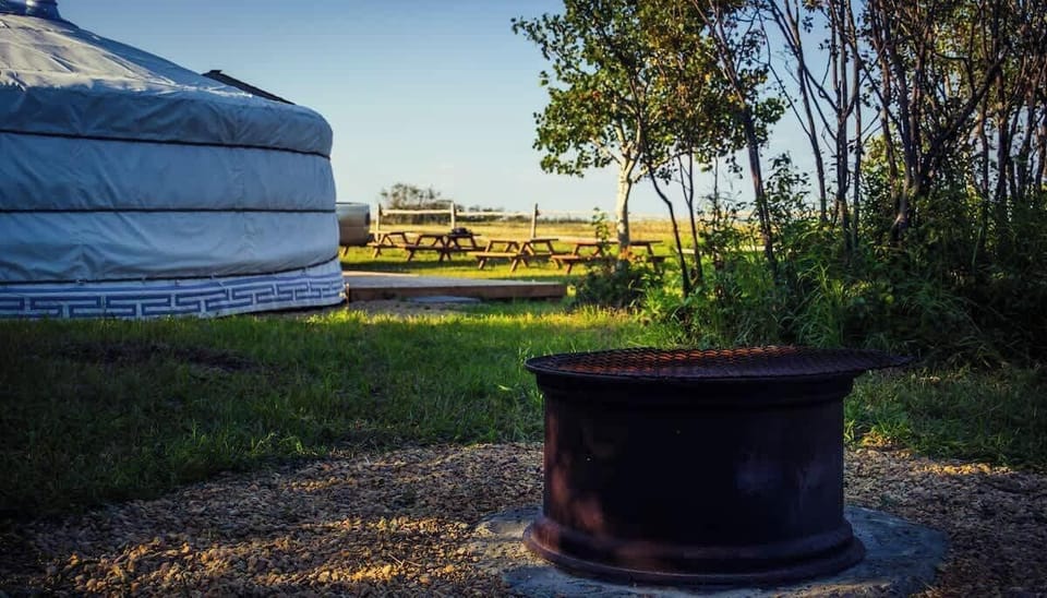 Firepit from the South.