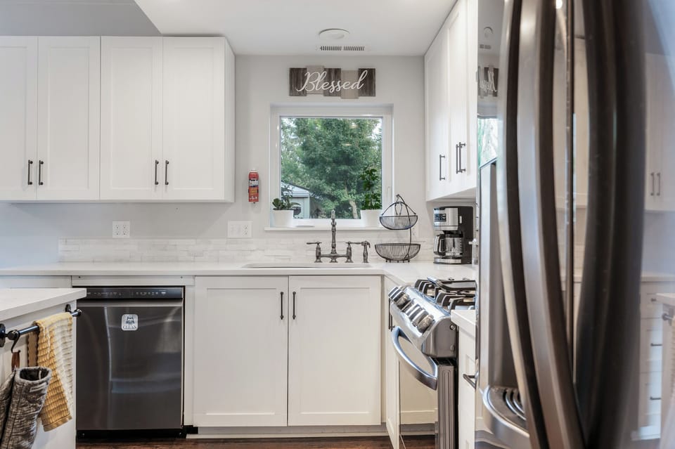 Kitchen stocked with all you need