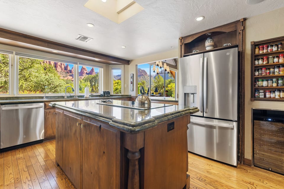 Cook with a View. Enjoy Gourmet Meals with Stunning Red Rock Vistas