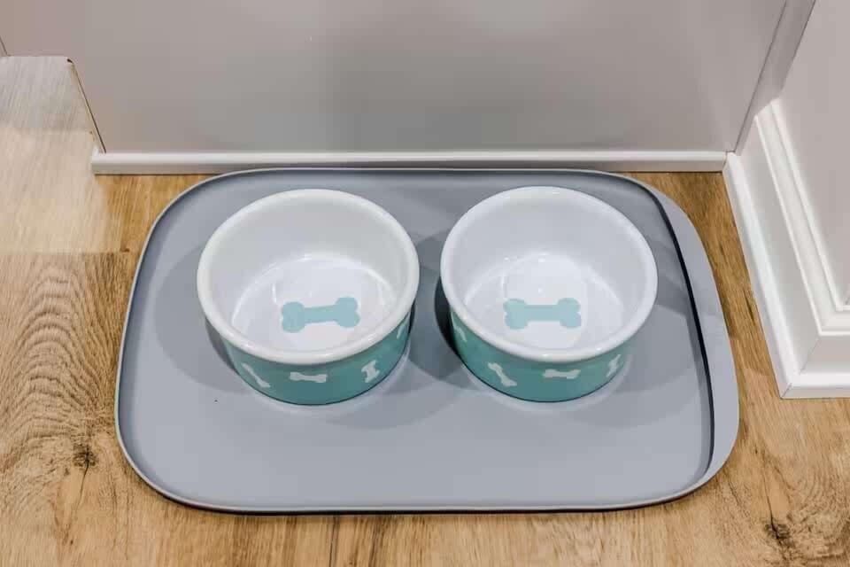 Pet-Friendly Details | Food and Water Bowls Ready for Your Stay