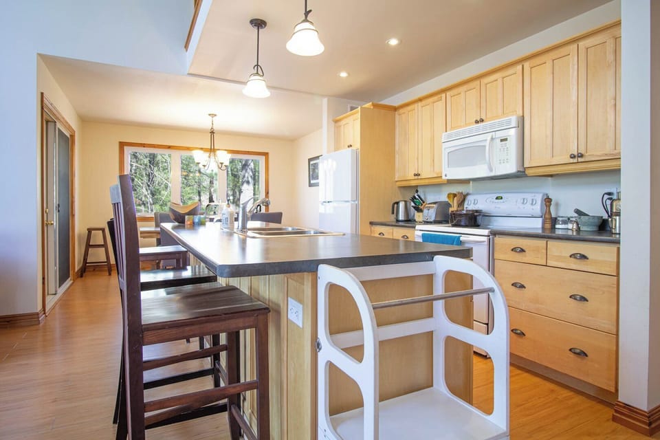 Kitchen into Dining