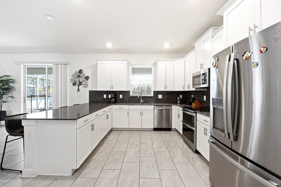 Clean, bright, and open—ideal for group stays.