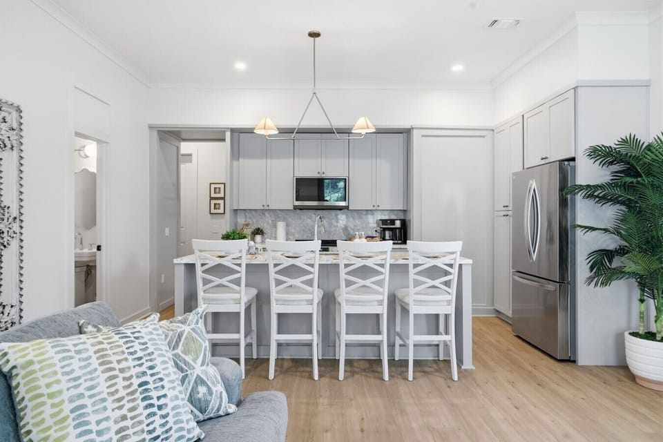 Perfect spot for family meals or game nights