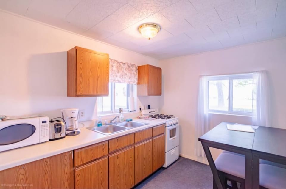 Inside of Cabin #1 Kitchen