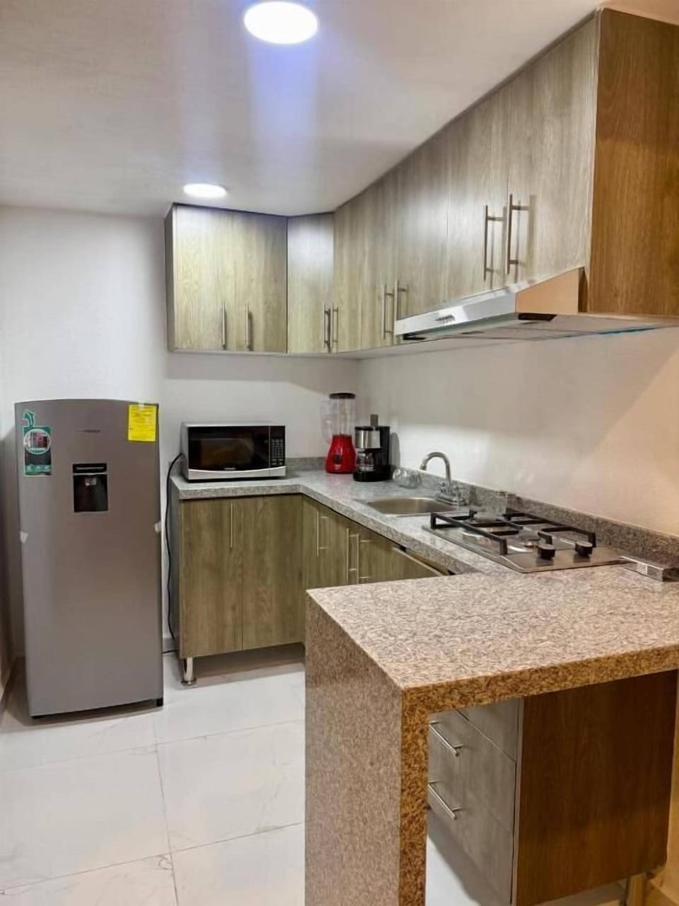 Loft | Private kitchen | Full-size fridge, microwave