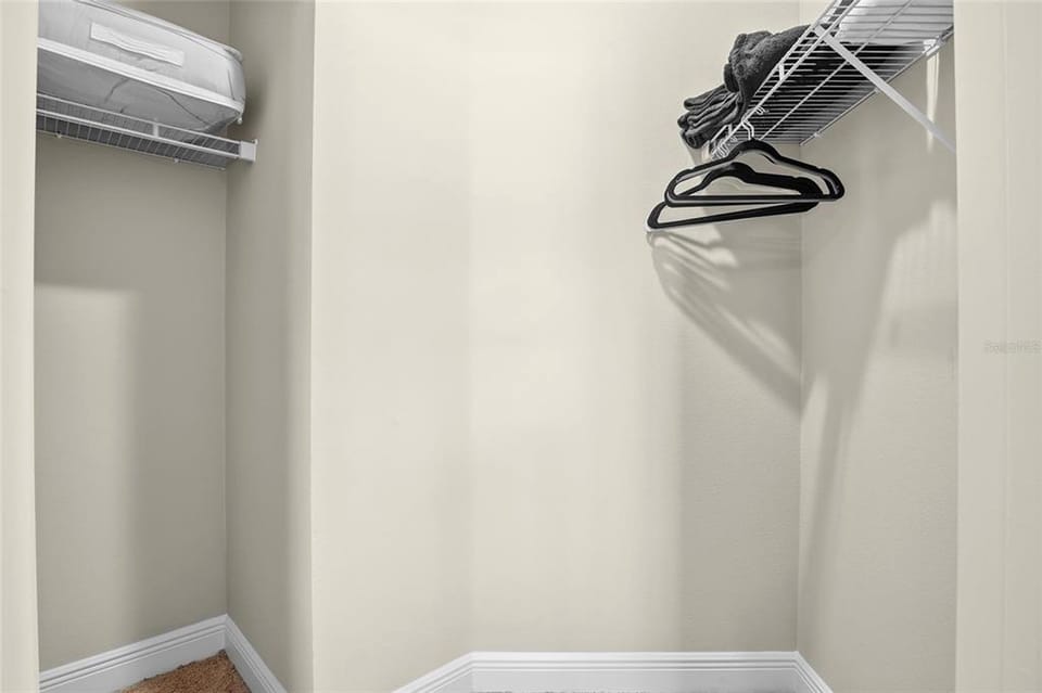 Queen bedroom closet