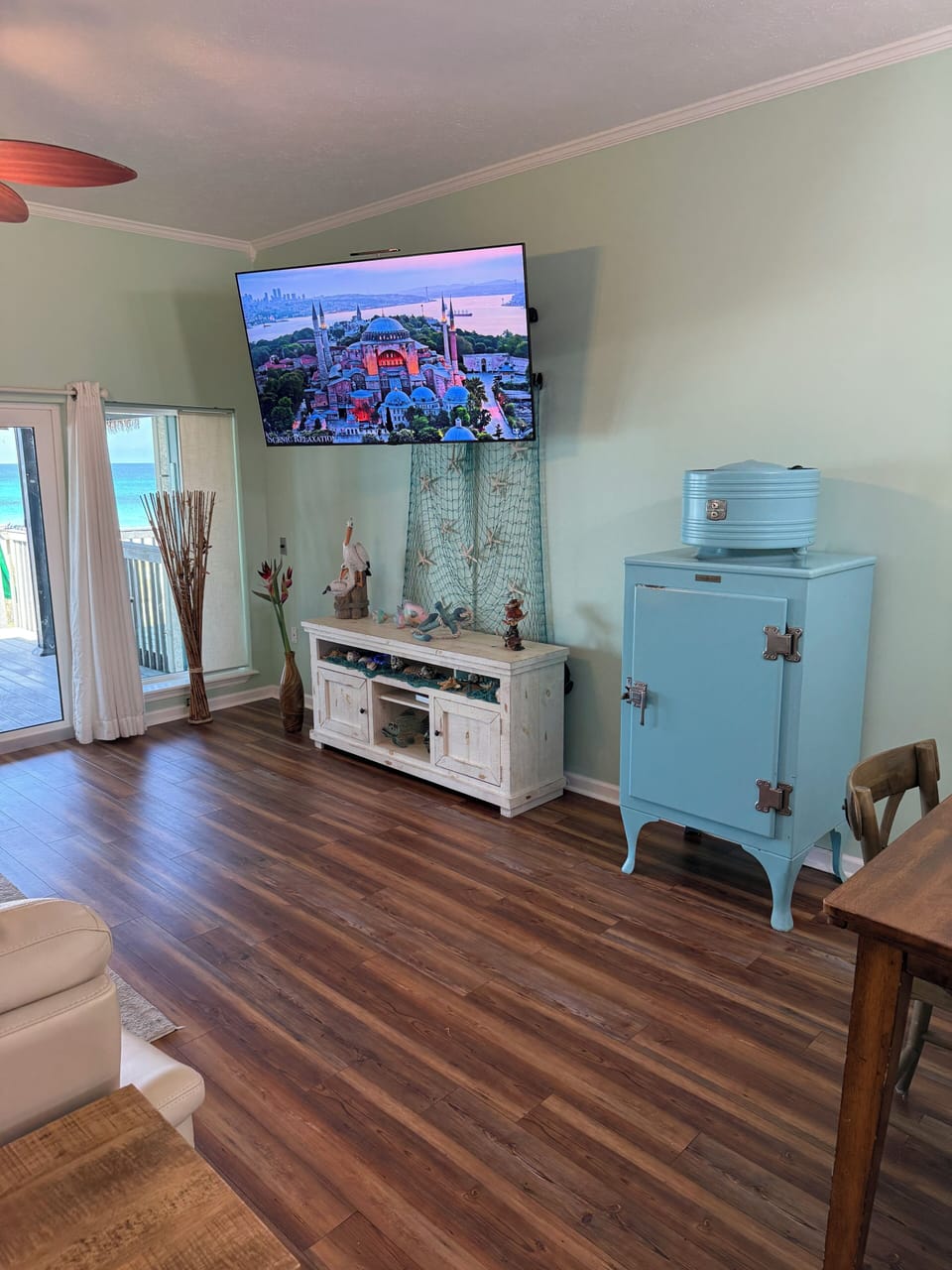 Large smart TV 