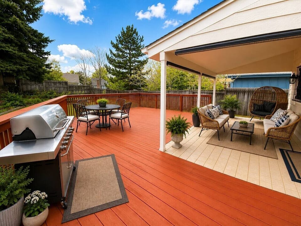 Backyard Patio and Deck