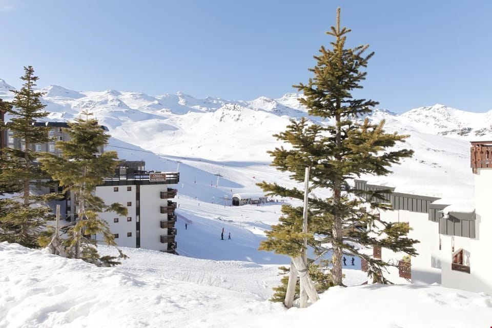 The residence is set amidst majestic mountain scenery