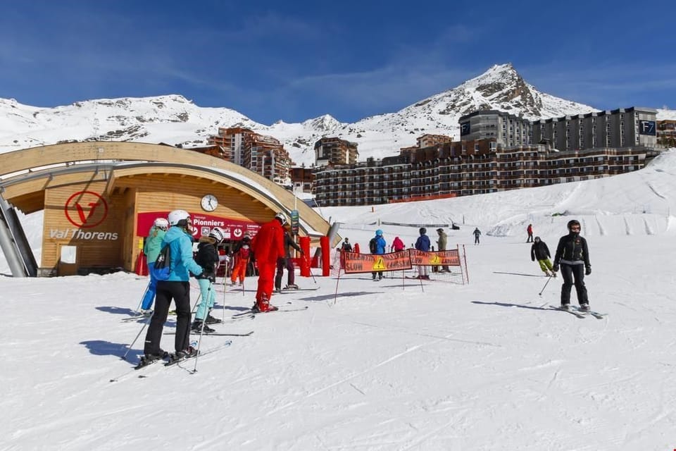 This is a skiers' paradise.