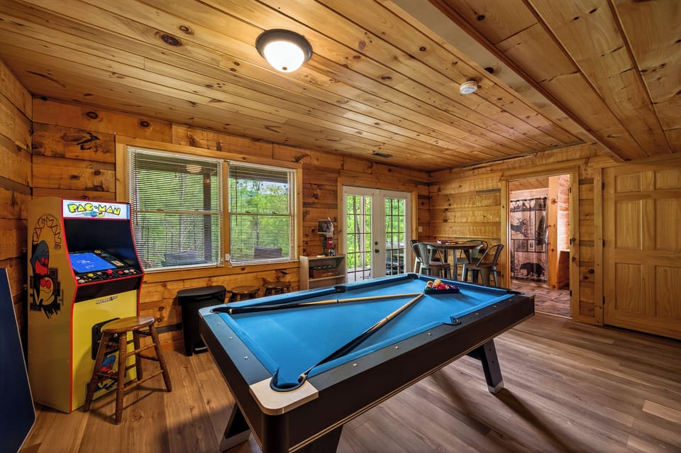 Plenty of room for pool games, laughs, and late nights