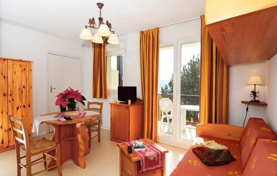 Relax in the living area.