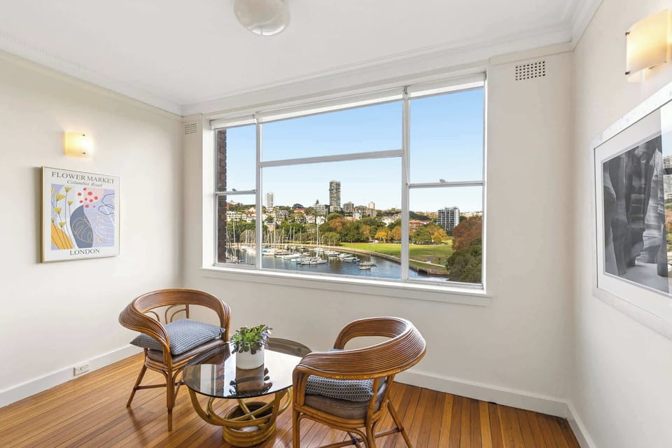 Living space with a view