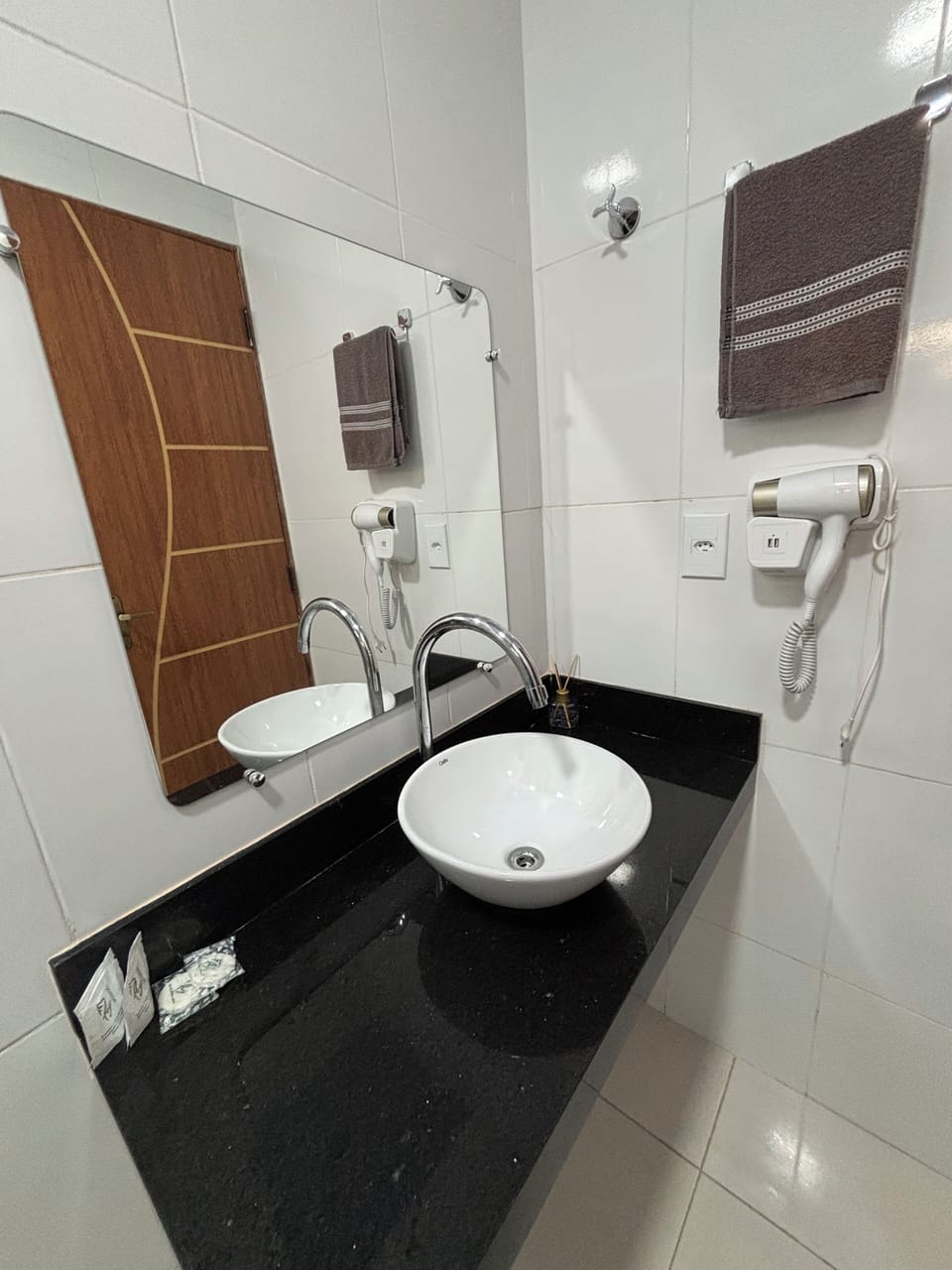 Blackout drapes, iron/ironing board (on request), WiFi (free)