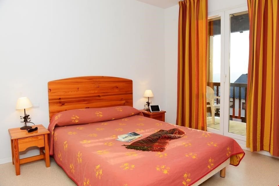 The master bedroom features 1 comfortable double bed. There are 2 Single beds in the other 2 bedrooms.