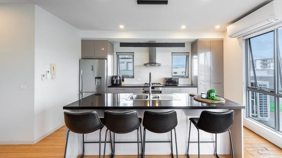 Fully equipped kitchen ideal for home cooking and shared meals.